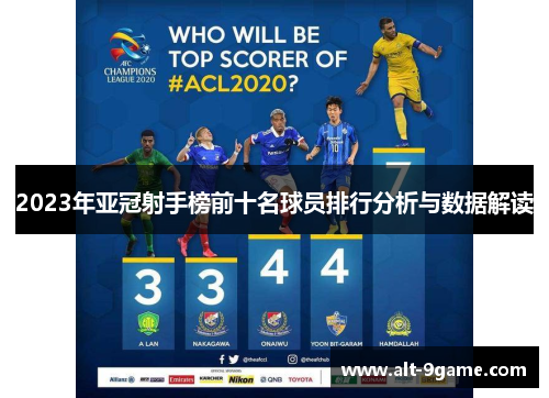 2023年亚冠射手榜前十名球员排行分析与数据解读