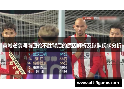 蓉城逆袭河南四轮不胜背后的原因解析及球队现状分析